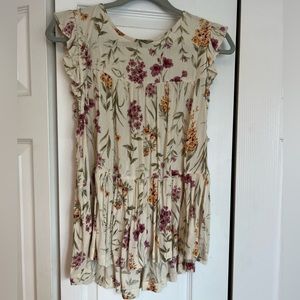 Flowy Flower Tank Top